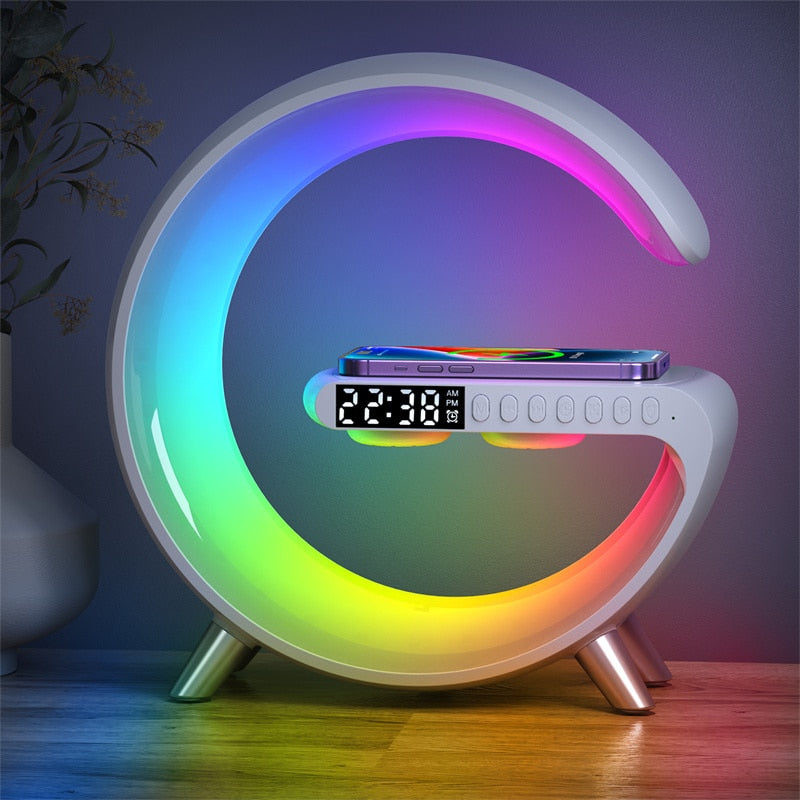 Lampe Bluetooth de charge sans fil