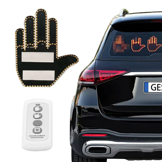 Geste de la main Lumière de voiture